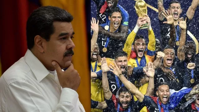 Nicolás Maduro dijo que África campeonó el Mundial y en Francia respondieron así