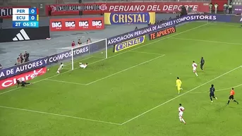 Angulo anotó el 1-0 de Ecuador sobre Perú pero árbitro lo anuló
