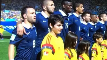 Niño del 'Fair Play' era casi del tamaño del pequeño jugador francés Valbuena