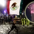 No los dejaron dormir: Hinchas mexicanos lanzaron pirotecnia afuera del hotel de Ecuador No los dejaron dormir: Hinchas mexicanos lanzaron pirotecnia afuera del hotel de Ecuador