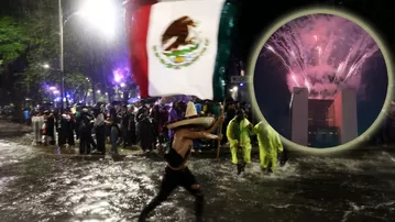 No los dejaron dormir: Hinchas mexicanos lanzaron pirotecnia afuera del hotel de Ecuador