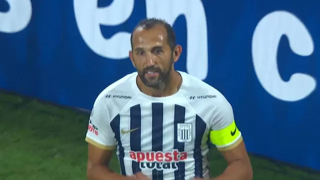 Hernán Barcos es el capitán de Alianza Lima ante Cerro Porteño / Foto: Captura / Video: ESPN