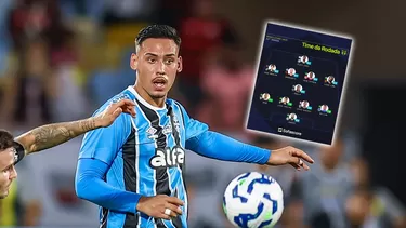 Erick Noriega apareció en once ideal de Sofascore Brasil tras romperla en su debut con Gremio / AD Erick Noriega apareció en once ideal de Sofascore Brasil tras romperla en su debut con Gremio / AD