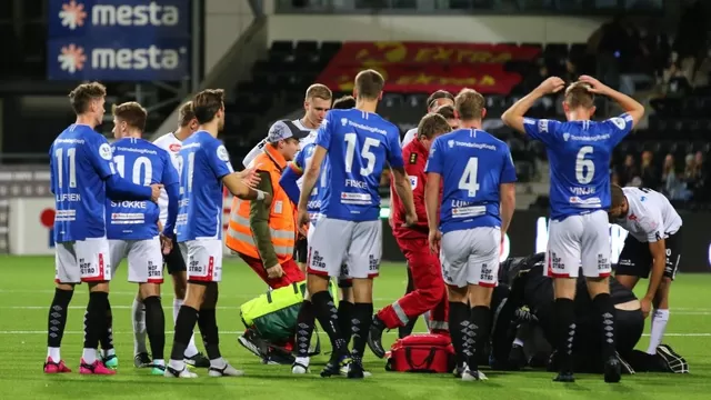 Noruega: Futbolista Emil Palsson sufrió un paro cardíaco en pleno partido