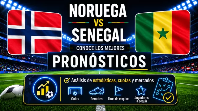 Conoce el pronóstico y las mejores cuotas del partido entre Noruega vs Senegal por el Mundial 2026. | AD