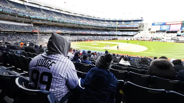 Yankee Stadium volvió a acoger hinchas. | Foto: AFP/Video: Reuters