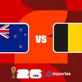 Nueva Zelanda vs Bélgica EN VIVO por Mundial 2026: cómo ver y a qué hora juegan