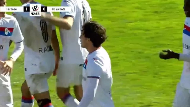 El atacante peruano sigue dulce frente a la portería rival y siendo una de las revelaciones en Portugal U23.