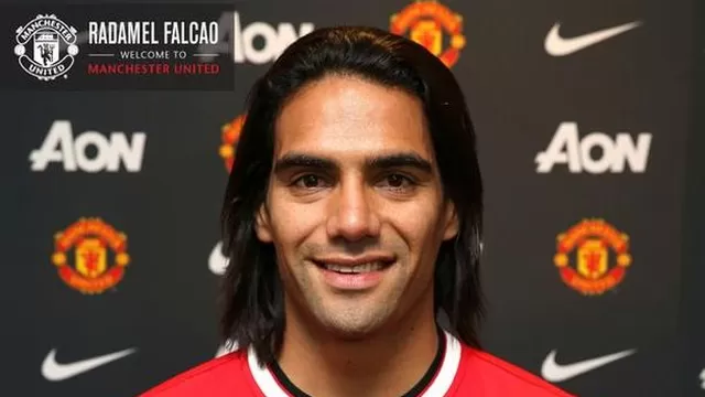 Oficial: Radamel Falcao es nuevo delantero del Manchester United