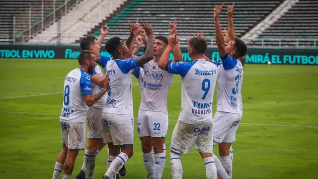 Wilder Cartagena sus primeros minutos en el 2021. | Foto: Godoy Cruz/Video: TNT Sports