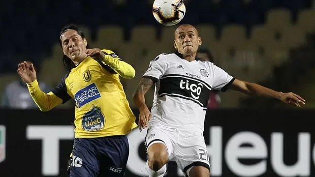 Olimpia firmó agónico empate 3-3 frente a la U. de Concepción en la Libertadores | Foto: AFP.