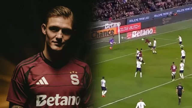 Oliver Sonne convirtió en el triunfo de Sparta Praga vs Slovácko por fecha 26 de la liga checa / AD