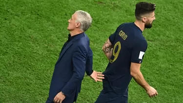 La rabia de Giroud. | Video: Latina -TikTok