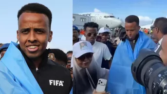 Omar Abdulkadir fue recibido en Somalia tras ser deportado de USA