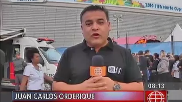 Orderique ya vive extasiado la previa de la inauguración de Brasil 2014