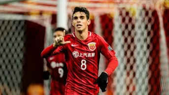 Óscar marcó su primer gol en China por la Liga de Campeones asiática