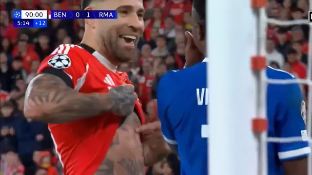 Nicolás Otamendi tuvo discusión con Vinicius Jr y le enseñó su tatuaje de la Copa del Mundo / AD