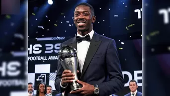 Ousmane Dembélé ganó el premio FIFA The Best 2025