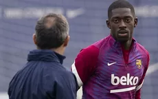 Ousmane Dembélé se volvió a lesionar y es baja en el Barcelona - Noticias de ousmane dembélé