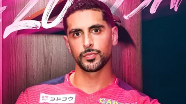 El exdelantero de Alianza Lima de 29 años llega procedente del Al Ahli SC de Libia y buscará ser el goleador del fútbol nipón. | Foto: X de @crz_english