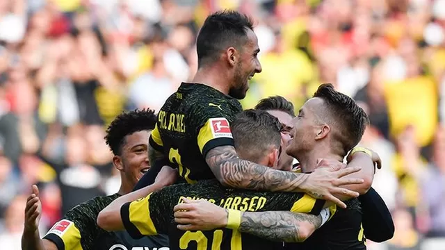 Revive los goles del Borussia Dortmund sobre Stuttgart | Video: Goals arena.