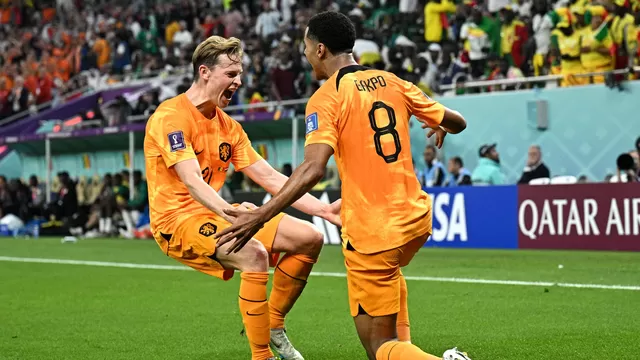 Países Bajos venció 2-0 a Senegal por el Grupo A del Mundial
