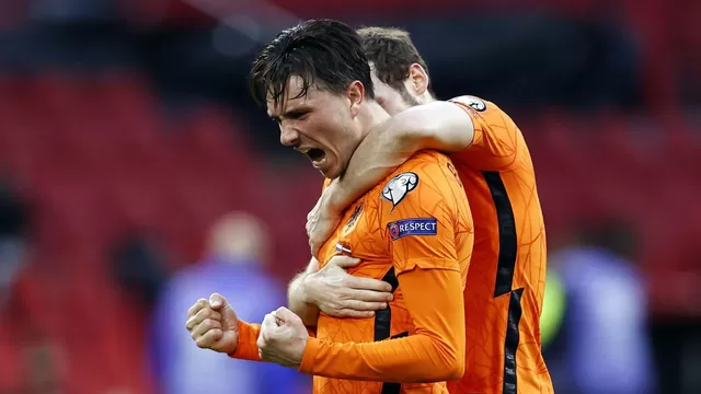Países Bajos derrotó 2-0 a Letonia por las Eliminatorias a Qatar 2022