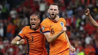Países Bajos ganó 2-1 a Turquía y clasificó a las semifinales