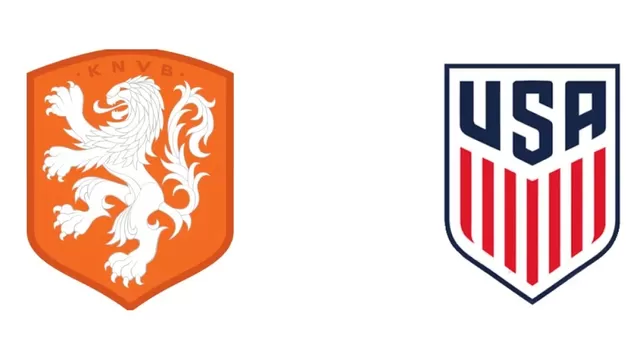  Países Bajos vs. Estados Unidos, el primer partido de octavos de final. 