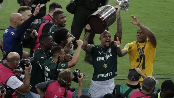 Palmeiras ganó la Copa Libertadores 2020 | Foto: AFP.