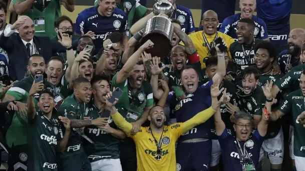 Palmeiras ganó la Copa Libertadores 2020 | Foto: AFP.