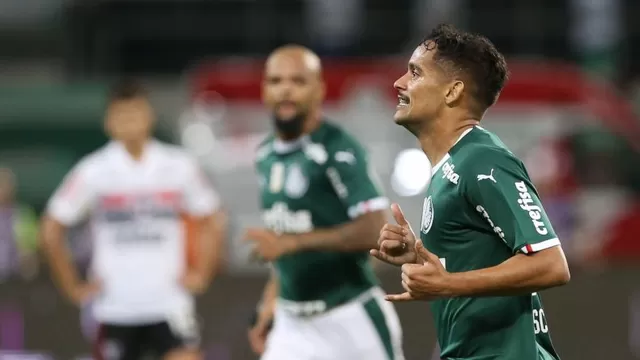 Palmeiras alcanzó los 60 puntos y está a siete de Flamengo. | Foto: Palmeiras