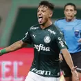 Palmeiras goleó 3-0 a Libertad y es el primer semifinalista de la Libertadores