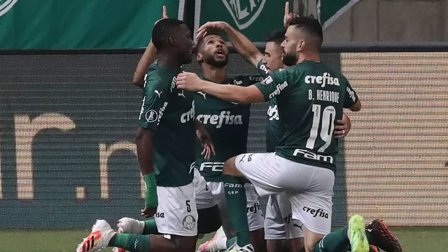 Palmeiras goleó 5-0 a Bolívar y se metió a octavos de la Copa Libertadores