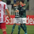 Palmeiras: Raphael Veiga selló el 8-1 a Independiente Petrolero con dos golazos