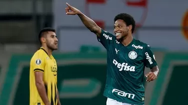 Palmeiras celebró en casa. | Foto: AFP