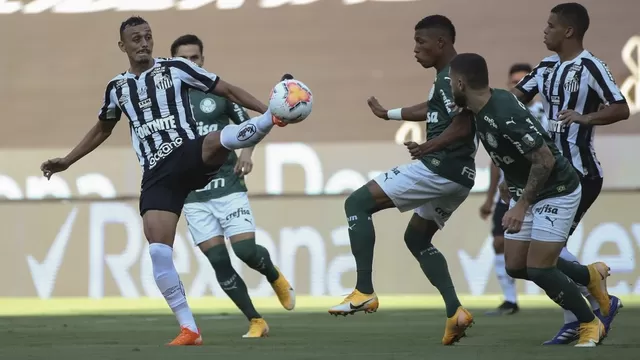 Palmeiras venció 1-0 a Santos y se consagró campeón de la Libertadores 2020