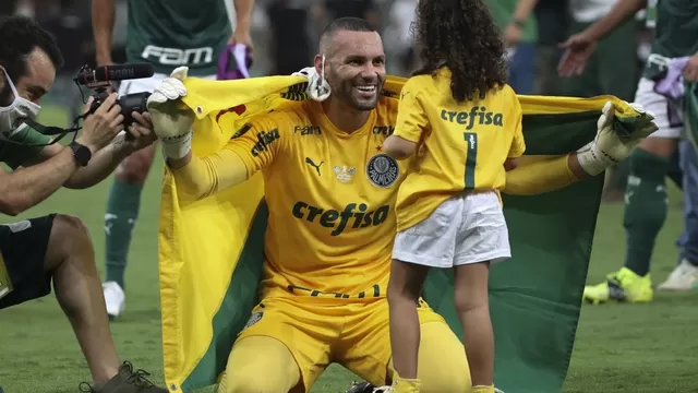 Palmeiras: Weverton celebrará en casa el título de la Libertadores por temor al COVID-19