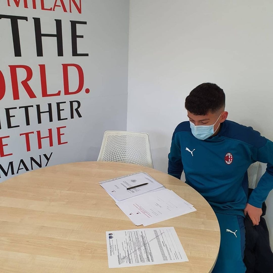 Paolo Doneda llegó al Milan a inicios de 2021. | Fotos: Instagram