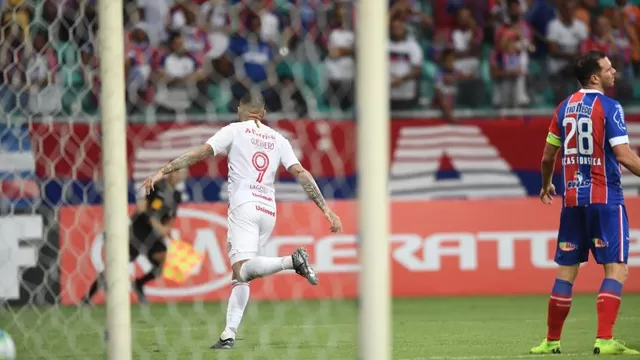Quinto gol de Paolo Guerrero en el Brasileirao. | Video: Twitter Inter de Porto Alegre