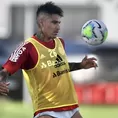 Paolo Guerrero aparece en entrenamientos de Inter haciendo trabajos con balón