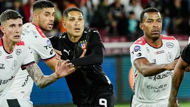 Paolo Guerrero, delantero de LDU. | Foto: LDU