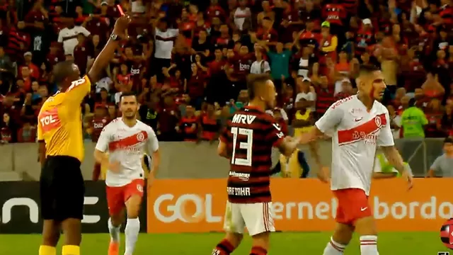Paolo Guerrero fue titular en el Flamengo vs. Internacional. | Video: Cortes&amp;iacute;a Premier
