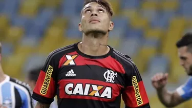 Paolo Guerrero le dio el triunfo a Flamengo ante Sao Paulo (Foto: Flamengo) Paolo Guerrero le dio el triunfo a Flamengo ante Sao Paulo (Foto: Flamengo)