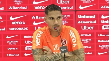 Paolo Guerrero, goleador del Internacional. | Foto: Internacional