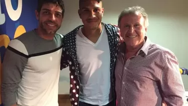 Paolo junto a Juninho Pernambucano y Zico. (MastersSports) Paolo junto a Juninho Pernambucano y Zico. (MastersSports)