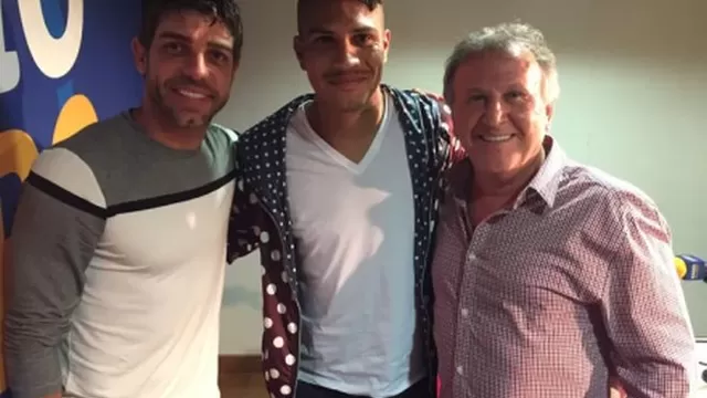 Paolo junto a Juninho Pernambucano y Zico. (MastersSports)