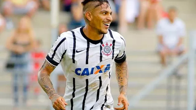 Paolo Guerrero marcó doblete en triunfo de Corinthians sobre Capivarian