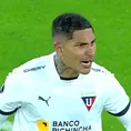 Paolo Guerrero marcó el primero de LDU en la tanda de penales