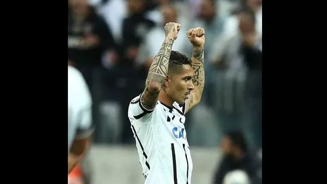 Paolo Guerrero marcó en el triunfo de Corinthians sobre Palmeiras